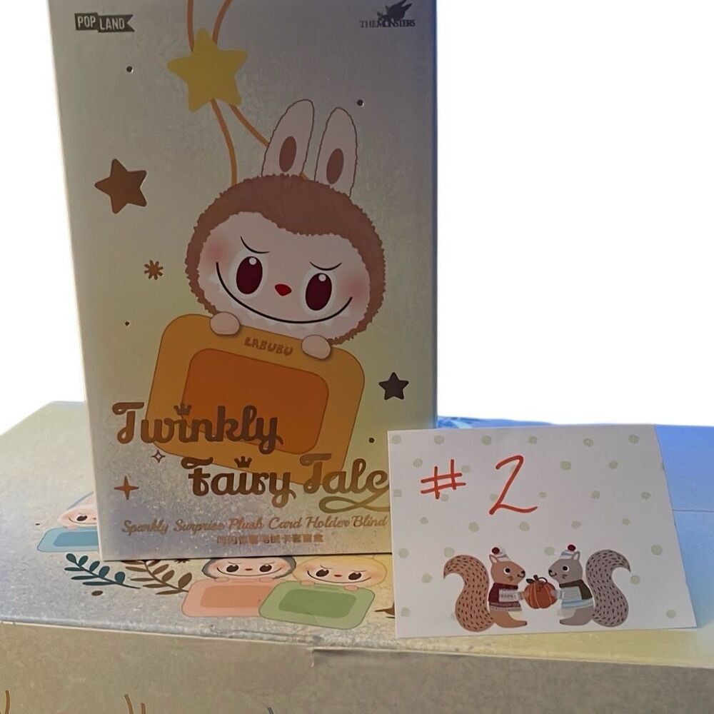 Labubu Twinkly Fairy Tale Plush Card Holder Blind Box - Picture 6 of 6